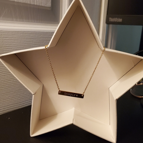 Jook And Nona Inspire 18 k Gold Plated Necklace - Picture 7 of 9